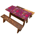 Purple Native Dream Catcher Print Picnic Table Cover