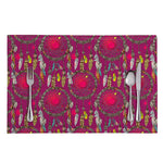 Purple Native Dream Catcher Print Placemat