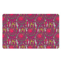 Purple Native Dream Catcher Print Polyester Doormat