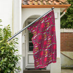 Purple Native Dream Catcher Print Polyester Flag