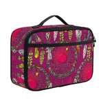 Purple Native Dream Catcher Print Portable Lunch Bag