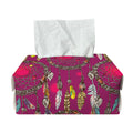 Purple Native Dream Catcher Print Rectangle Tissue Box Cover