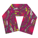 Purple Native Dream Catcher Print Scarf