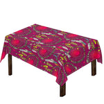 Purple Native Dream Catcher Print Tablecloth