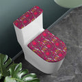 Purple Native Dream Catcher Print Toilet Lid And Tank Cover Set
