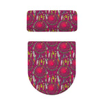 Purple Native Dream Catcher Print Toilet Lid And Tank Cover Set