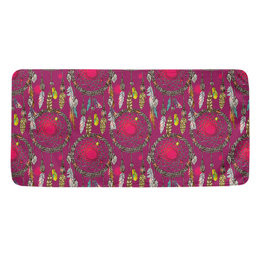 Purple Native Dream Catcher Print Towel