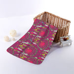 Purple Native Dream Catcher Print Towel