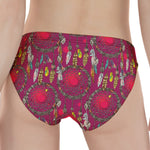 Purple Native Dream Catcher Print Women's Panties