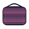 Purple Native Tribal Pattern Print Classic Bible Case