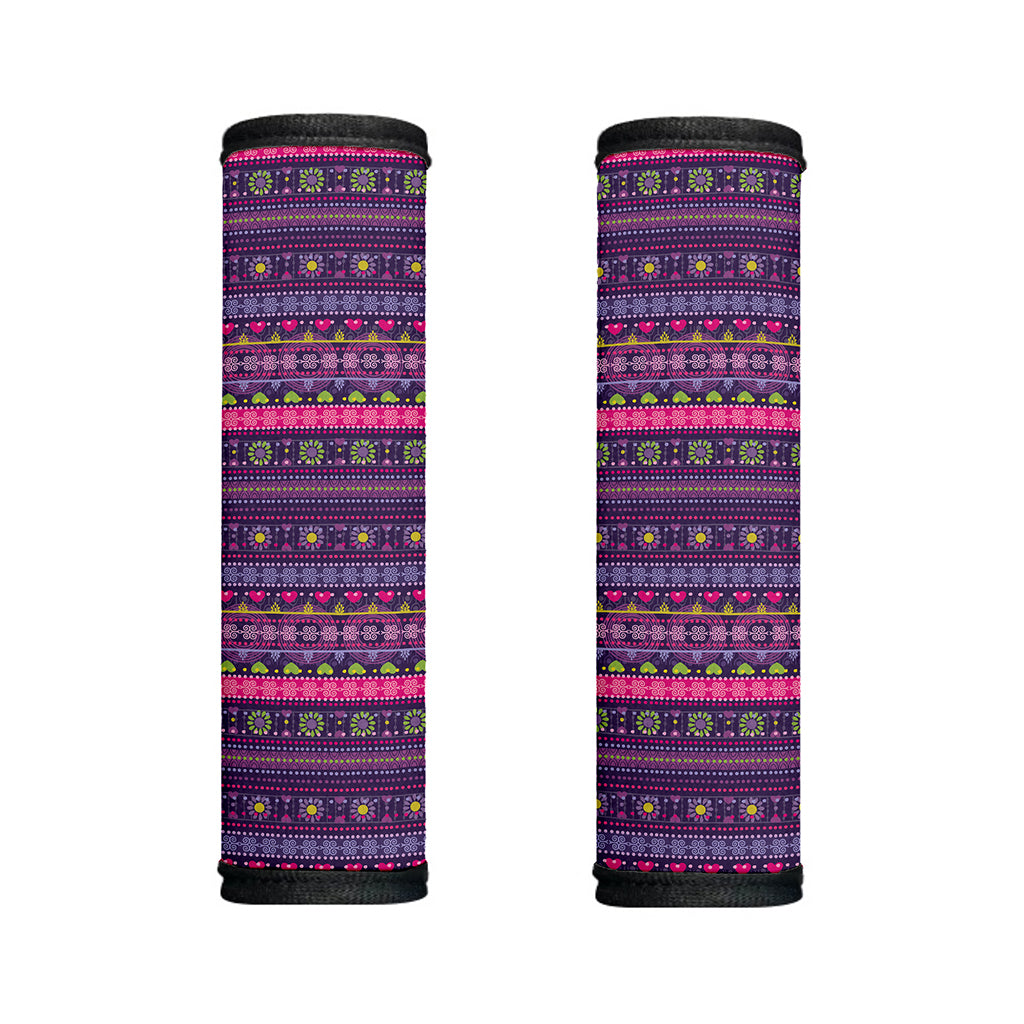 Purple Native Tribal Pattern Print Handle Covers
