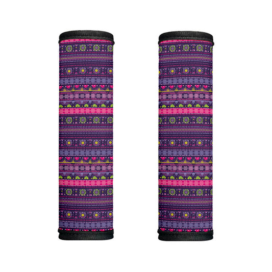 Purple Native Tribal Pattern Print Handle Covers