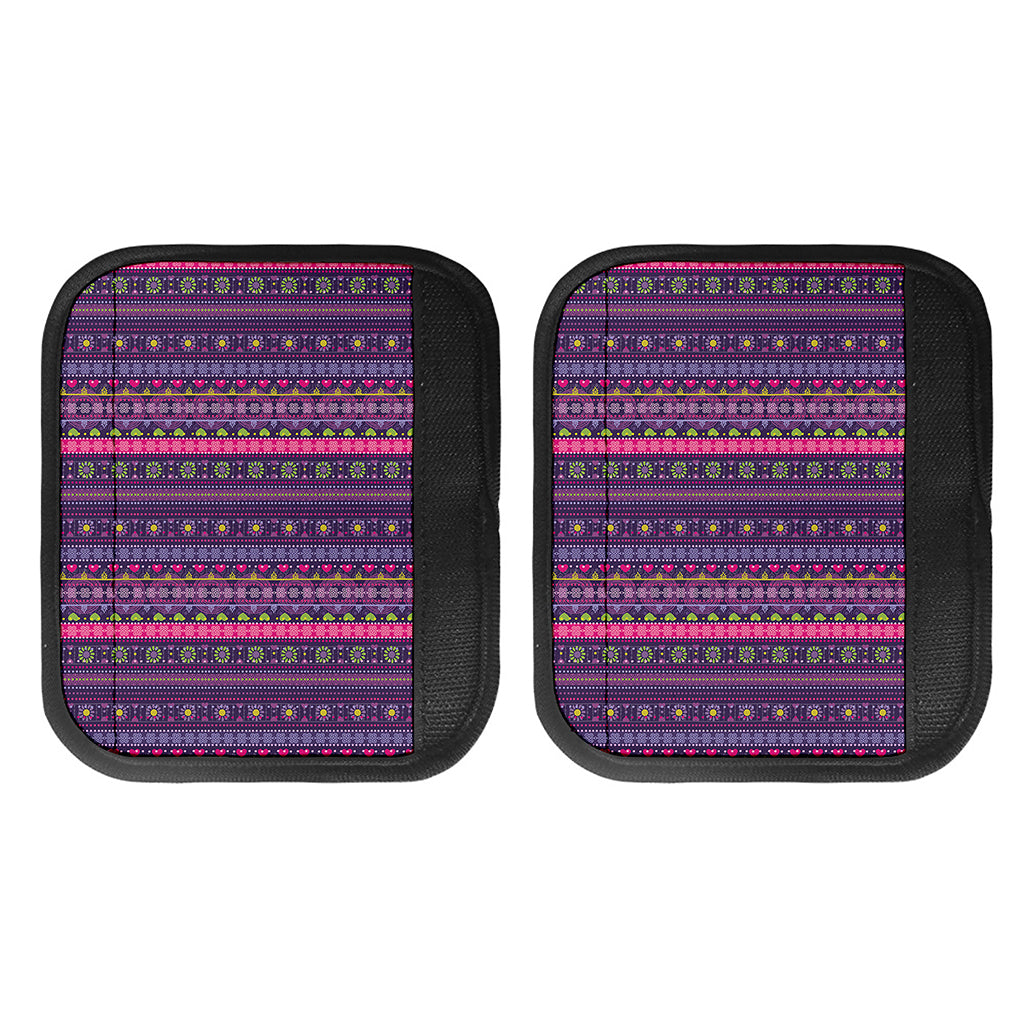 Purple Native Tribal Pattern Print Handle Covers