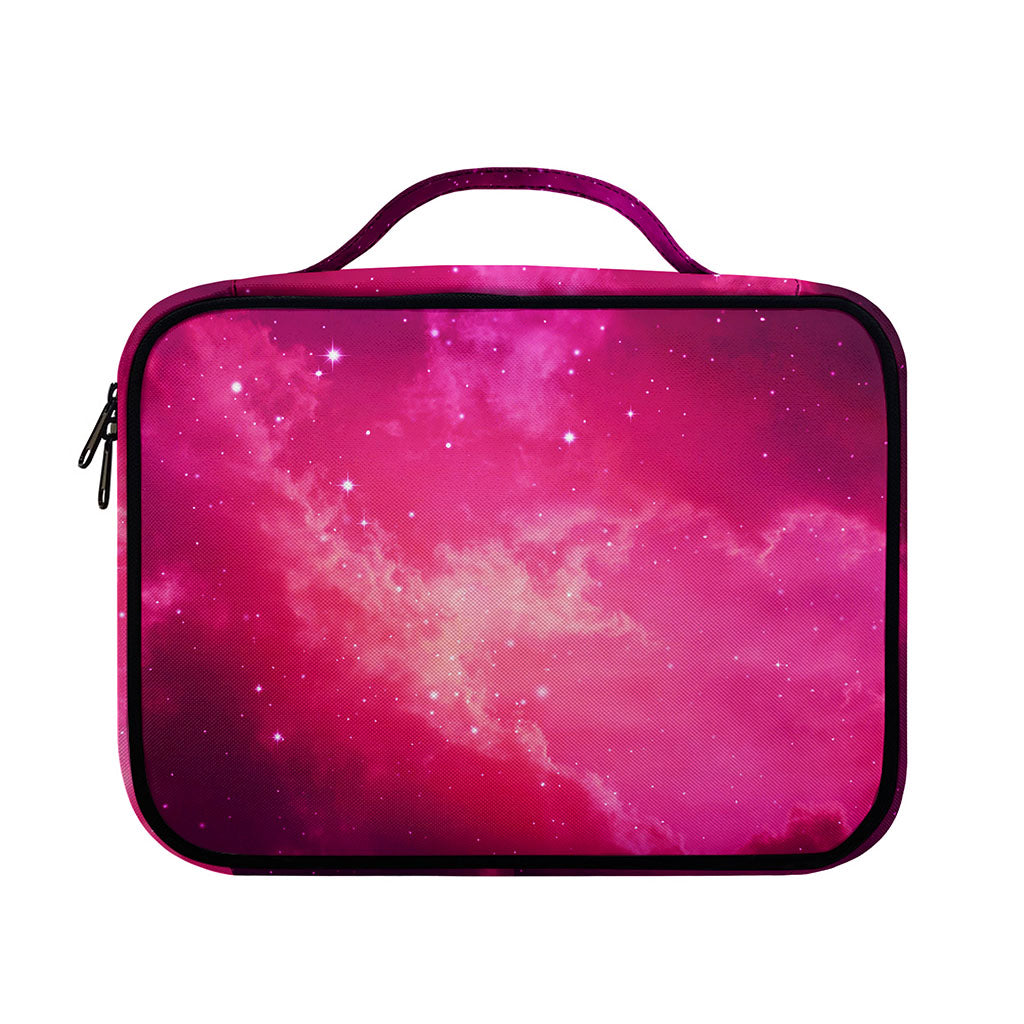 Purple Nebula Cloud Galaxy Space Print Briefcase Bible Bag