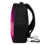 Purple Nebula Cloud Galaxy Space Print Casual Backpack