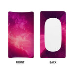 Purple Nebula Cloud Galaxy Space Print Changing Pad Cover
