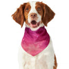 Purple Nebula Cloud Galaxy Space Print Dog Bandana