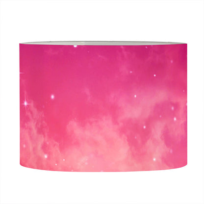 Purple Nebula Cloud Galaxy Space Print Drum Lamp Shade