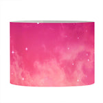 Purple Nebula Cloud Galaxy Space Print Drum Lamp Shade