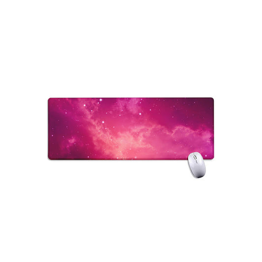 Purple Nebula Cloud Galaxy Space Print Extended Mouse Pad
