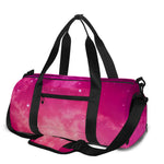 Purple Nebula Cloud Galaxy Space Print Gym Bag