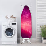 Purple Nebula Cloud Galaxy Space Print Ironing Board Cover