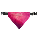 Purple Nebula Cloud Galaxy Space Print Over The Collar Dog Bandana