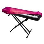 Purple Nebula Cloud Galaxy Space Print Piano Keyboard Cover