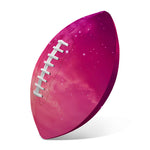 Purple Nebula Cloud Galaxy Space Print Rugby Ball