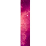Purple Nebula Cloud Galaxy Space Print Table Runner