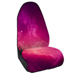 Purple Nebula Cloud Galaxy Space Print Waterproof Car Seat Cover