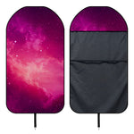 Purple Nebula Cloud Galaxy Space Print Waterproof Car Seat Cover