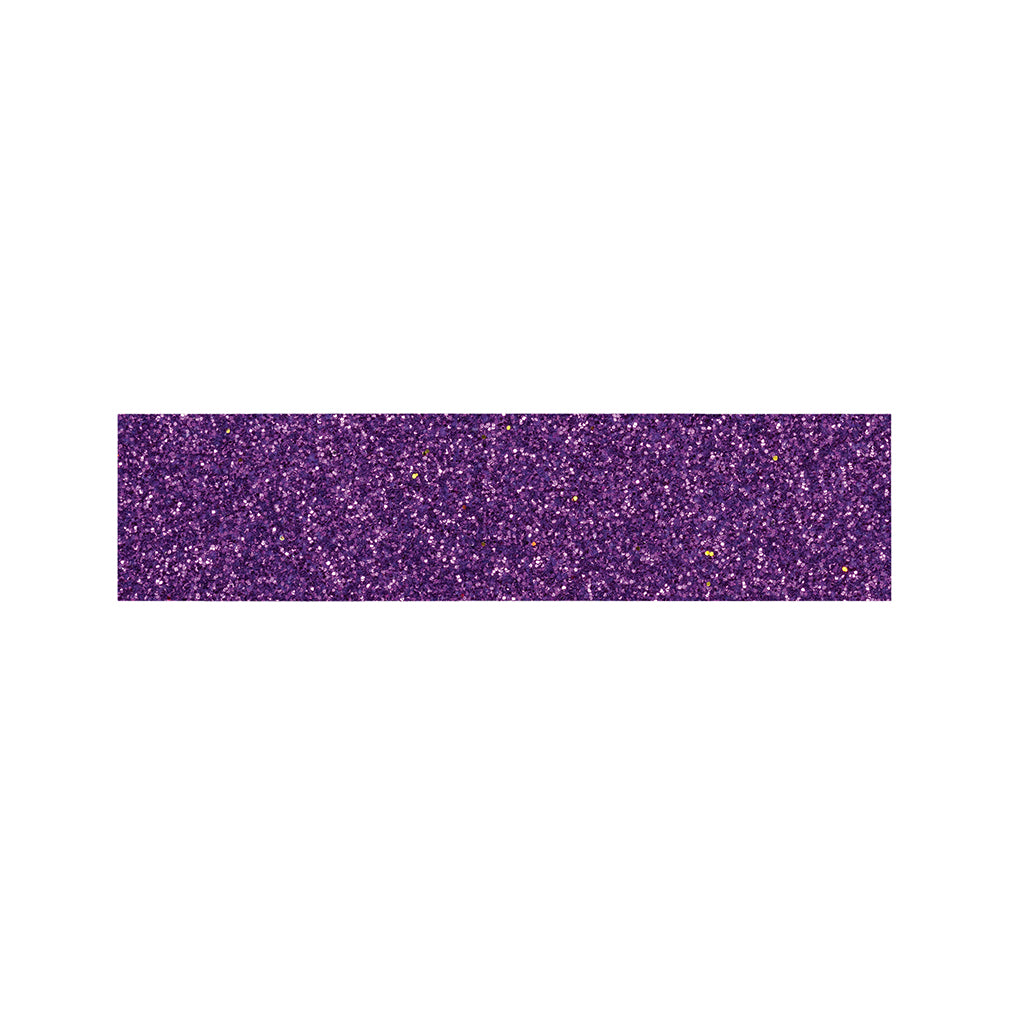 Purple (NOT Real) Glitter Print Bed Runner