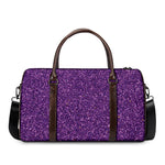Purple (NOT Real) Glitter Print Duffle Bag