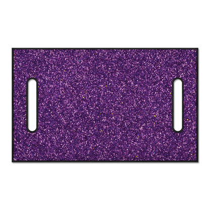 Purple (NOT Real) Glitter Print Golf Cart Seat Cover