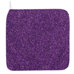 Purple (NOT Real) Glitter Print Hand Towel