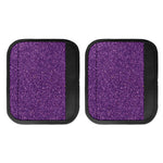 Purple (NOT Real) Glitter Print Handle Covers