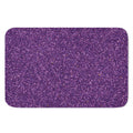 Purple (NOT Real) Glitter Print Indoor Door Mat