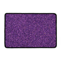 Purple (NOT Real) Glitter Print Kitchen Mat
