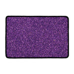 Purple (NOT Real) Glitter Print Kitchen Mat