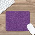 Purple (NOT Real) Glitter Print Mouse Pad