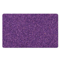 Purple (NOT Real) Glitter Print Polyester Doormat