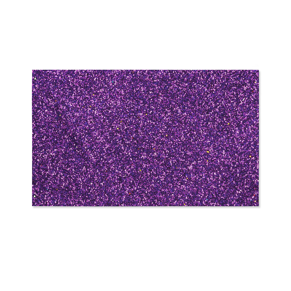 Purple (NOT Real) Glitter Print Polyester Flag