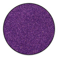 Purple (NOT Real) Glitter Print Round Floor Mat