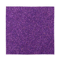 Purple (NOT Real) Glitter Print Silk Bandana