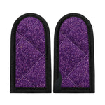 Purple (NOT Real) Glitter Print Skillet Handle Cover