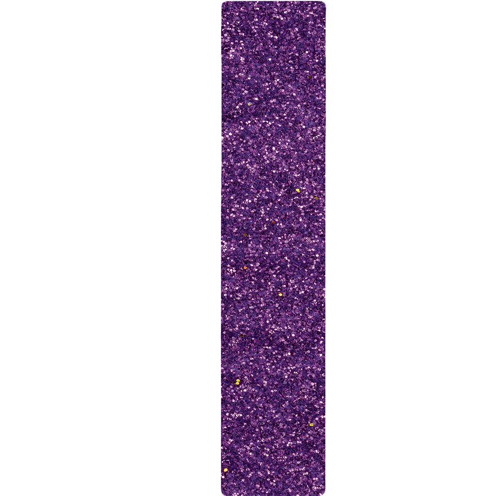 Purple (NOT Real) Glitter Print Table Runner