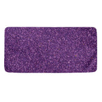 Purple (NOT Real) Glitter Print Towel