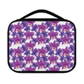Purple Orchid Flower Pattern Print Classic Bible Case