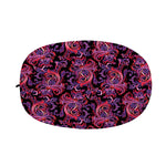 Purple Paisley Pattern Print Car Side Mirror Covers